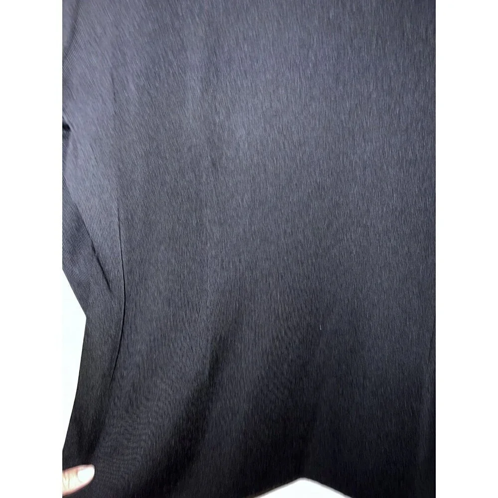 EXCLUSIVELY MISOOK Cardigan Sweater Black Acrylic 3 Button Sz L